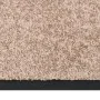 Beige Fußmatte 80x120 cm von vidaXL, Fußmatten - Ref: Foro24-331585, Preis: 42,63 €, Rabatt: %