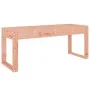 Banco de jardín madera maciza de abeto Douglas 110x38x45 cm de vidaXL, Bancos de jardín - Ref: Foro24-825098, Precio: 60,89 €...