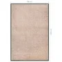 Beige Fußmatte 80x120 cm von vidaXL, Fußmatten - Ref: Foro24-331585, Preis: 42,63 €, Rabatt: %