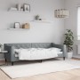 Sofá cama tela gris claro 80x200 cm de vidaXL, Camas y somieres - Ref: Foro24-354156, Precio: 195,27 €
