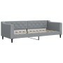 Sofá cama tela gris claro 80x200 cm de vidaXL, Camas y somieres - Ref: Foro24-354156, Precio: 195,27 €