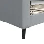 Sofá cama tela gris claro 80x200 cm de vidaXL, Camas y somieres - Ref: Foro24-354156, Precio: 183,21 €, Descuento: %