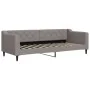 Taupe gray fabric sofa bed 80x200 cm by vidaXL, Beds and slatted bases - Ref: Foro24-354159, Price: 181,32 €, Discount: %