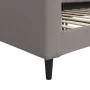 Taupe gray fabric sofa bed 80x200 cm by vidaXL, Beds and slatted bases - Ref: Foro24-354159, Price: 181,32 €, Discount: %
