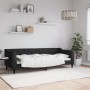 Sofá cama tela negro 80x200 cm de vidaXL, Camas y somieres - Ref: Foro24-354158, Precio: 192,05 €