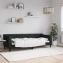 Sofá cama tela negro 80x200 cm de vidaXL, Camas y somieres - Ref: Foro24-354158, Precio: 179,75 €, Descuento: %