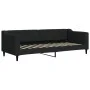 Sofá cama tela negro 80x200 cm de vidaXL, Camas y somieres - Ref: Foro24-354158, Precio: 179,75 €, Descuento: %