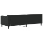 Schlafsofa aus schwarzem Stoff, 80 x 200 cm von vidaXL, Betten und Lattenroste - Ref: Foro24-354158, Preis: 182,47 €, Rabatt: %