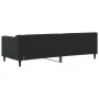 Sofá cama tela negro 80x200 cm de vidaXL, Camas y somieres - Ref: Foro24-354158, Precio: 179,75 €, Descuento: %