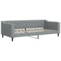 Light gray fabric sofa bed 90x200 cm by vidaXL, Beds and slatted bases - Ref: Foro24-354161, Price: 186,58 €, Discount: %