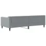 Hellgraues Schlafsofa aus Stoff, 90 x 200 cm von vidaXL, Betten und Lattenroste - Ref: Foro24-354161, Preis: 184,68 €, Rabatt: %