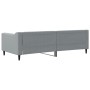Light gray fabric sofa bed 90x200 cm by vidaXL, Beds and slatted bases - Ref: Foro24-354161, Price: 186,58 €, Discount: %