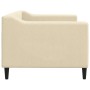 Sofá cama tela color crema 80x200 cm de vidaXL, Camas y somieres - Ref: Foro24-354160, Precio: 193,66 €
