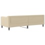 Schlafsofa aus cremefarbenem Stoff, 80 x 200 cm von vidaXL, Betten und Lattenroste - Ref: Foro24-354160, Preis: 185,34 €, Rab...