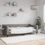Sofá cama tela gris taupe 90x200 cm de vidaXL, Camas y somieres - Ref: Foro24-354164, Precio: 184,73 €, Descuento: %