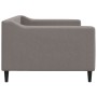 Sofá cama tela gris taupe 90x200 cm de vidaXL, Camas y somieres - Ref: Foro24-354164, Precio: 187,50 €, Descuento: %