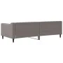 Sofá cama tela gris taupe 90x200 cm de vidaXL, Camas y somieres - Ref: Foro24-354164, Precio: 184,73 €, Descuento: %