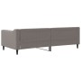 Sofá cama tela gris taupe 90x200 cm de vidaXL, Camas y somieres - Ref: Foro24-354164, Precio: 187,50 €, Descuento: %