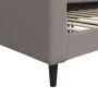 Sofá cama tela gris taupe 90x200 cm de vidaXL, Camas y somieres - Ref: Foro24-354164, Precio: 184,73 €, Descuento: %