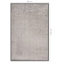 Graue Fußmatte 80x120 cm von vidaXL, Fußmatten - Ref: Foro24-331591, Preis: 43,51 €, Rabatt: %