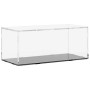 Caja de exposición acrílico transparente 34x16x14 cm