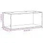 Transparente Acryl-Displaybox 34x16x14 cm von vidaXL, Zähler - Ref: Foro24-154912, Preis: 38,50 €, Rabatt: %