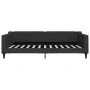 Black fabric sofa bed 100x200 cm by vidaXL, Beds and slatted bases - Ref: Foro24-354168, Price: 192,89 €, Discount: %