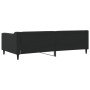Schlafsofa aus schwarzem Stoff, 100 x 200 cm von vidaXL, Betten und Lattenroste - Ref: Foro24-354168, Preis: 195,77 €, Rabatt: %