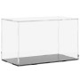 Caja de exposición acrílico transparente 31x17x19 cm