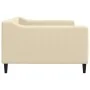 Cream fabric sofa bed 100x200 cm by vidaXL, Beds and slatted bases - Ref: Foro24-354170, Price: 195,75 €, Discount: %