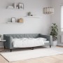 Light gray fabric sofa bed 90x190 cm by vidaXL, Beds and slatted bases - Ref: Foro24-354171, Price: 184,66 €, Discount: %