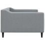 Light gray fabric sofa bed 90x190 cm by vidaXL, Beds and slatted bases - Ref: Foro24-354171, Price: 184,66 €, Discount: %