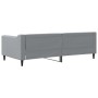 Light gray fabric sofa bed 90x190 cm by vidaXL, Beds and slatted bases - Ref: Foro24-354171, Price: 184,66 €, Discount: %