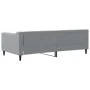 Sofá cama tela gris claro 90x190 cm de vidaXL, Camas y somieres - Ref: Foro24-354171, Precio: 181,91 €, Descuento: %