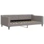 Taupe gray fabric sofa bed 100x200 cm by vidaXL, Beds and slatted bases - Ref: Foro24-354169, Price: 200,13 €, Discount: %