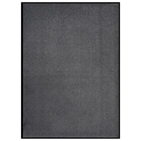 Felpudo de rayas gris antracita 60x80 cm de vidaXL, Felpudos - Ref: Foro24-331593, Precio: 26,23 €, Descuento: %