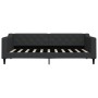 Schlafsofa aus schwarzem Stoff, 90 x 190 cm von vidaXL, Betten und Lattenroste - Ref: Foro24-354173, Preis: 184,27 €, Rabatt: %