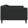 Schlafsofa aus schwarzem Stoff, 90 x 190 cm von vidaXL, Betten und Lattenroste - Ref: Foro24-354173, Preis: 184,27 €, Rabatt: %