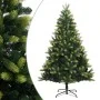 Árbol de Navidad artificial con bisagras y soporte 240 cm de vidaXL, Arboles de navidad - Ref: Foro24-356764, Precio: 206,15 ...