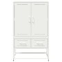 Aparador de acero blanco 68x39x111,5 cm en Aparadores | Comprar online en Foro24