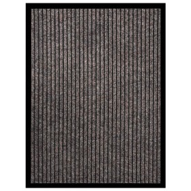 Felpudo de rayas beige 60x80 cm de vidaXL, Felpudos - Ref: Foro24-331602, Precio: 22,17 €, Descuento: %