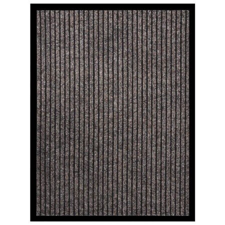Beige striped doormat 60x80 cm by vidaXL, Doormats - Ref: Foro24-331602, Price: 22,17 €, Discount: %