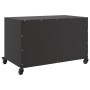 Mueble de TV acero negro 68x39x43,5 cm en Muebles TV | Comprar online en Foro24