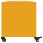 Mueble de TV de acero amarillo mostaza 100,5x39x43,5 cm en Muebles TV | Comprar online en Foro24