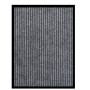 Grau gestreifte Fußmatte 60x80 cm von vidaXL, Fußmatten - Ref: Foro24-331605, Preis: 24,94 €, Rabatt: %