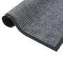 Felpudo de rayas gris 60x80 cm de vidaXL, Felpudos - Ref: Foro24-331605, Precio: 24,48 €, Descuento: %