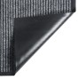 Grau gestreifte Fußmatte 60x80 cm von vidaXL, Fußmatten - Ref: Foro24-331605, Preis: 24,94 €, Rabatt: %