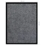 Felpudo de rayas gris 60x80 cm de vidaXL, Felpudos - Ref: Foro24-331605, Precio: 24,48 €, Descuento: %