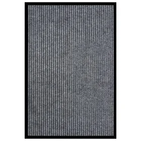 Grau gestreifte Fußmatte 80x120 cm von vidaXL, Fußmatten - Ref: Foro24-331606, Preis: 35,31 €, Rabatt: %