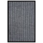 Grau gestreifte Fußmatte 80x120 cm von vidaXL, Fußmatten - Ref: Foro24-331606, Preis: 35,96 €, Rabatt: %